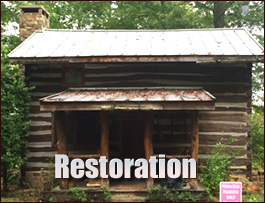 Historic Log Cabin Restoration  Toronto, Ohio
